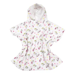 Mawi poncho spugna concappuccio