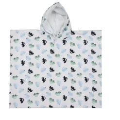 Mawi poncho spugna concappuccio