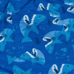 Mawi short stampa squali