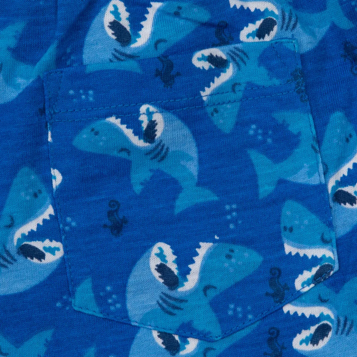 Mawi short stampa squali