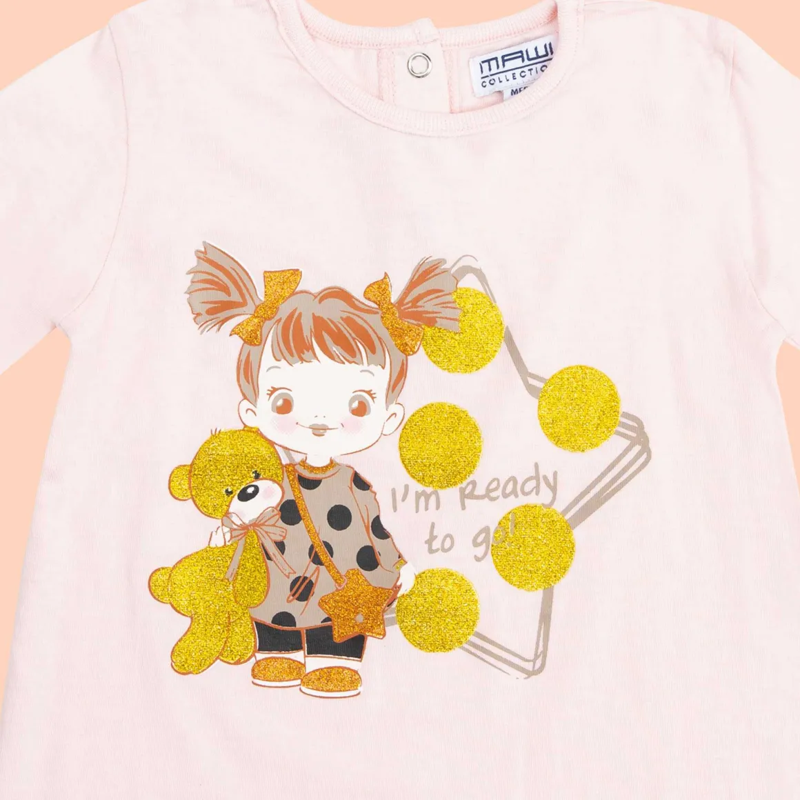 Mawi tshirt stampa cane