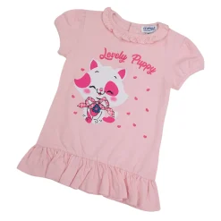 Mawi tshirt manica corta stampa orsetta c/frill