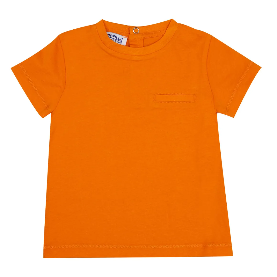 Mawi tshirt manica corta tinta unita c/tasca