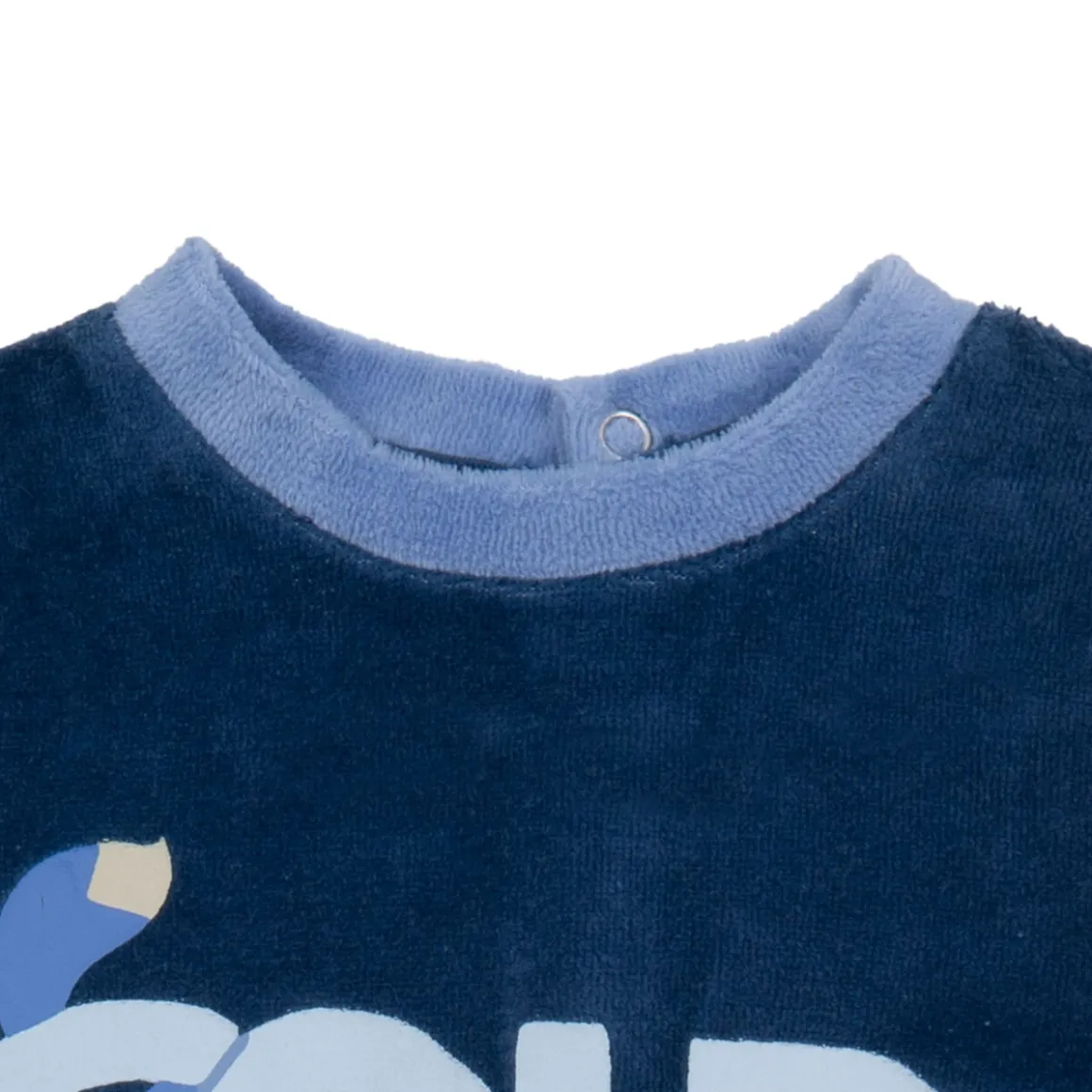 Mawi tutina ciniglia bicolore stampa cold oeko-tex