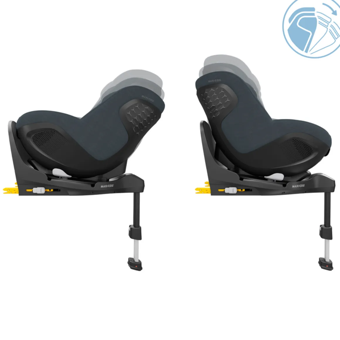 Maxi-cosi mica 360 pro graphite – seggiolino auto per neonato/bimbo piccolo – nascita 4 anni