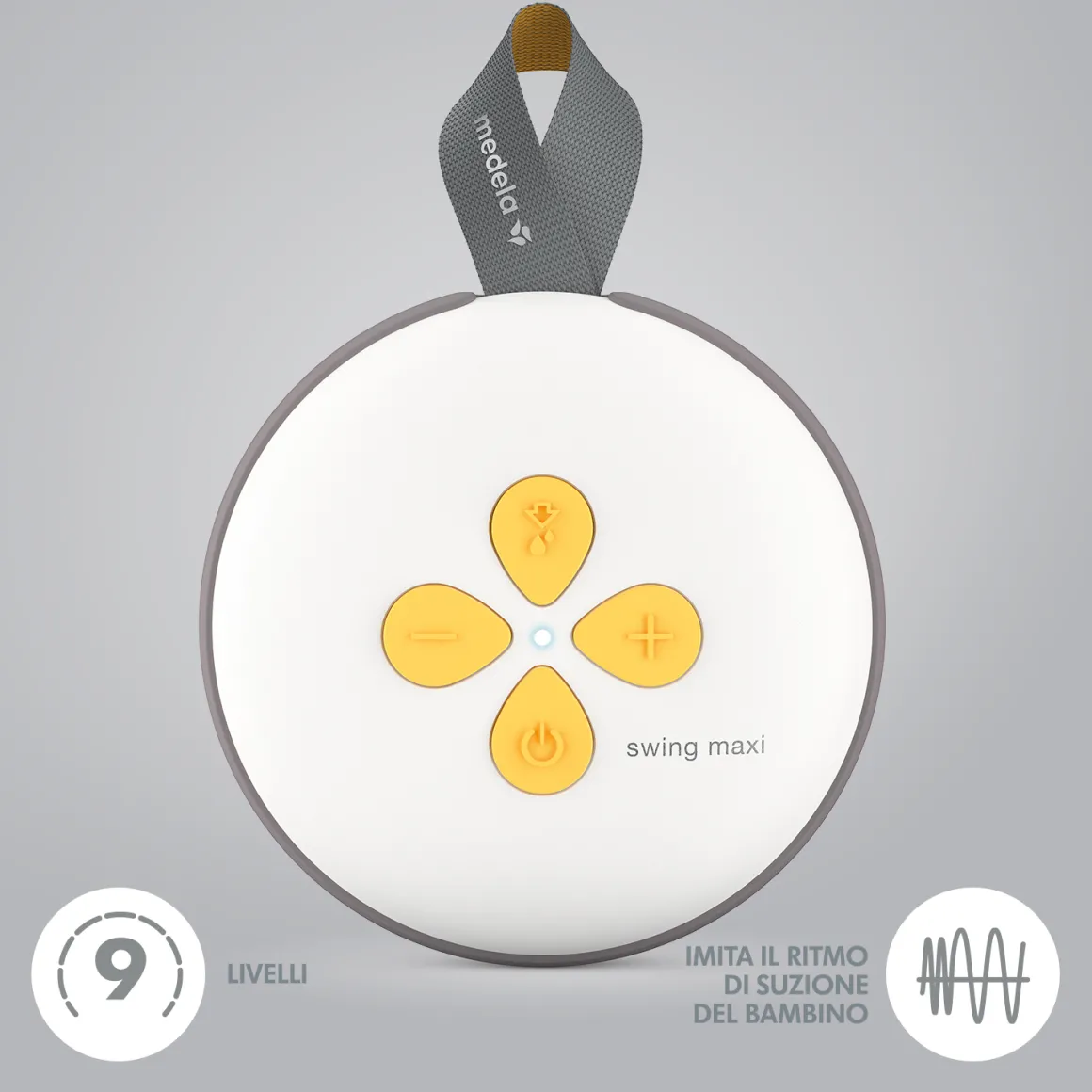 Medela – tiralatte elettrico doppio swing maxi