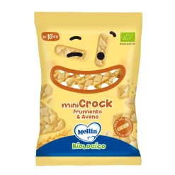 Mellin – minicrock frumento e avena per bambini dal 10° mese compiuto, 30gr