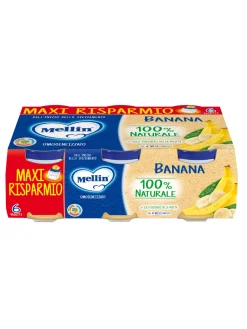 Mellin – omogeneizzato banana 6×100 gr