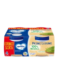 Mellin – omogeneizzato primi legumi 4×80 gr