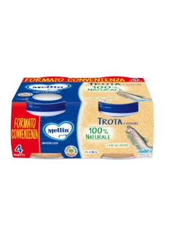Mellin – omogeneizzato trota 4×80 gr