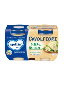 Mellin – omogeneizzato verdure cavolfiori 2×125 gr