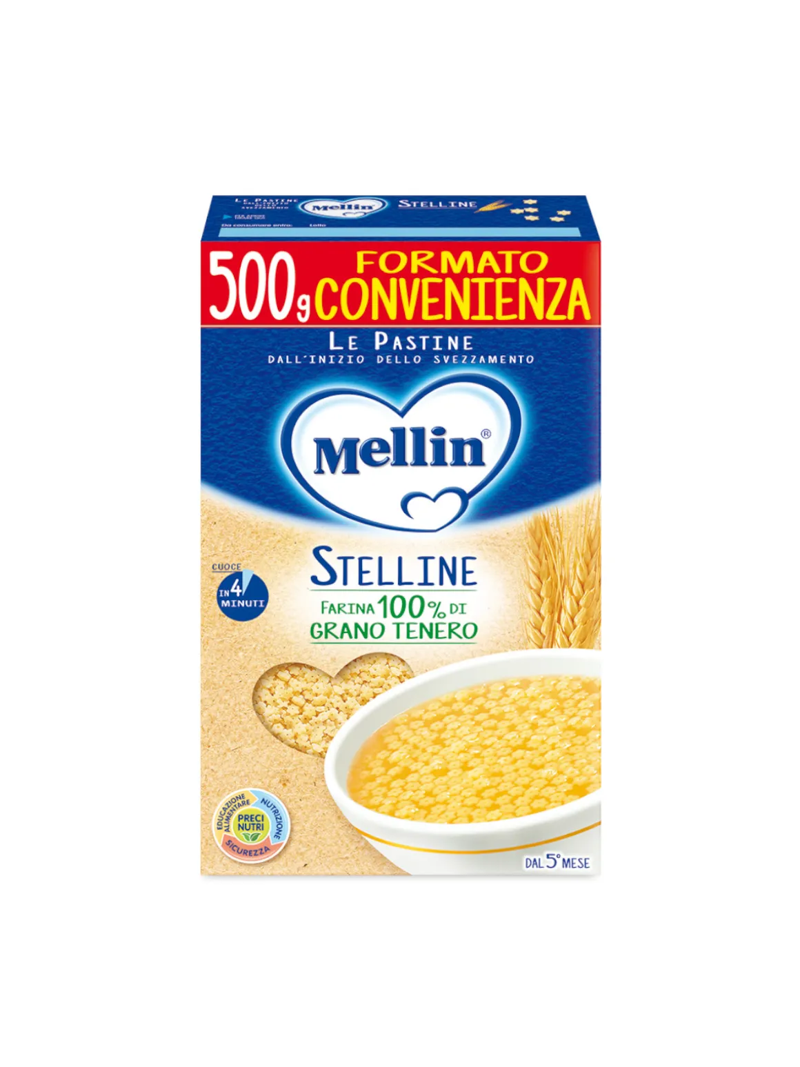 Mellin – pastina stelline 500 gr