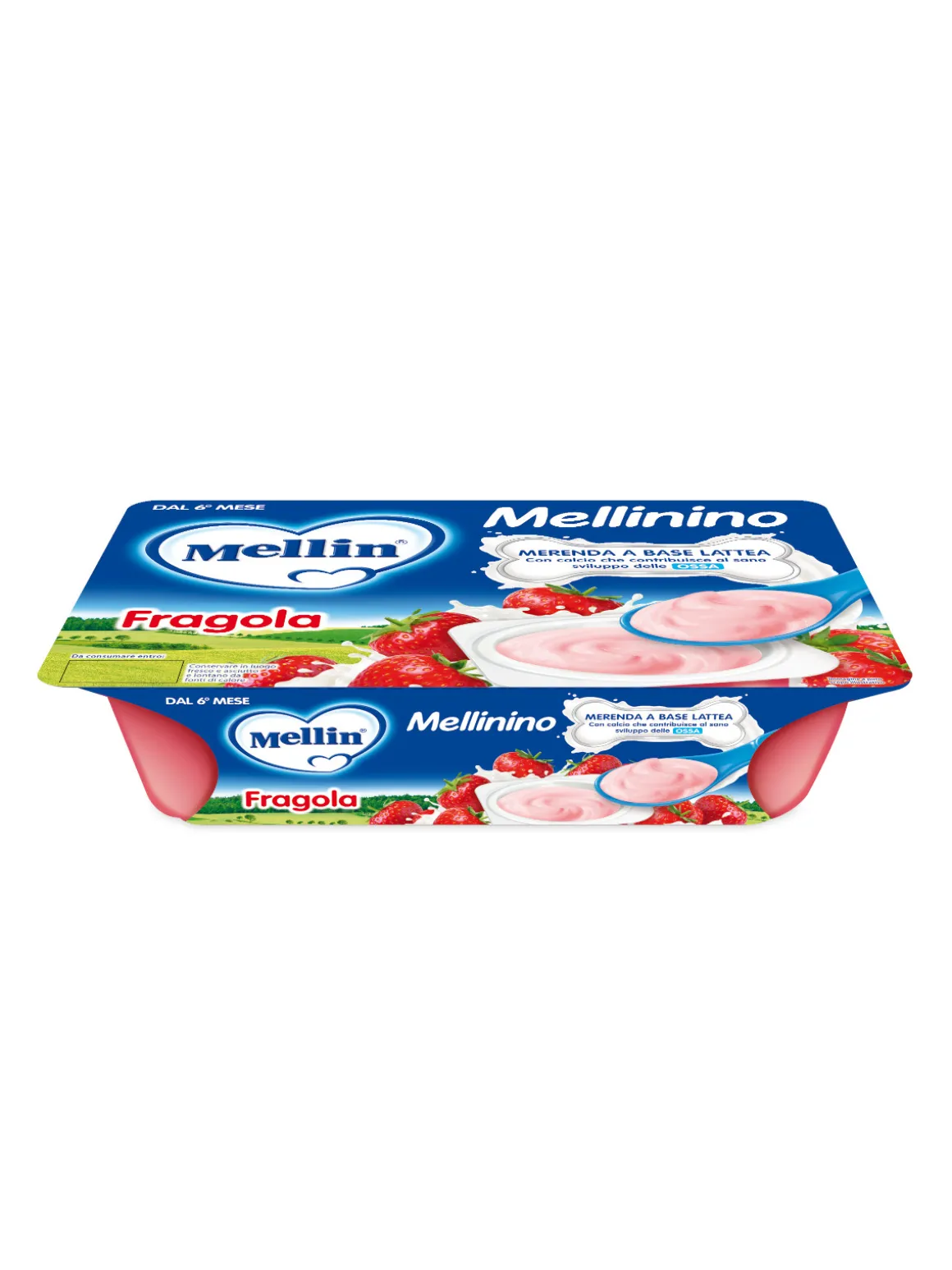 Mellin mellinlino fragola 330 gr