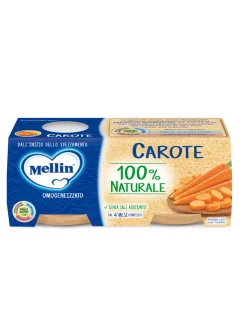 Mellin omogeneizzato carote 2×80 gr