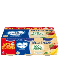Mellin omogeneizzato mela banana 6×100 gr
