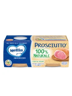 Mellin omogeneizzato prosciutto 2×80 gr