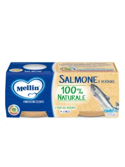 Mellin omogeneizzato salmone 2×80 gr