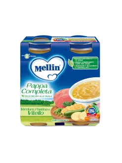 Mellin pappa completa vitello 2×250 gr