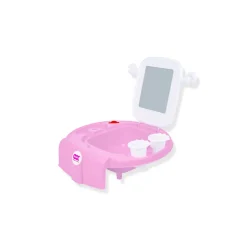 Mini lavandino space per bambini rosa monocolore – ok baby