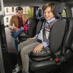 Mokita i-size (76-150 cm) grey black – chicco