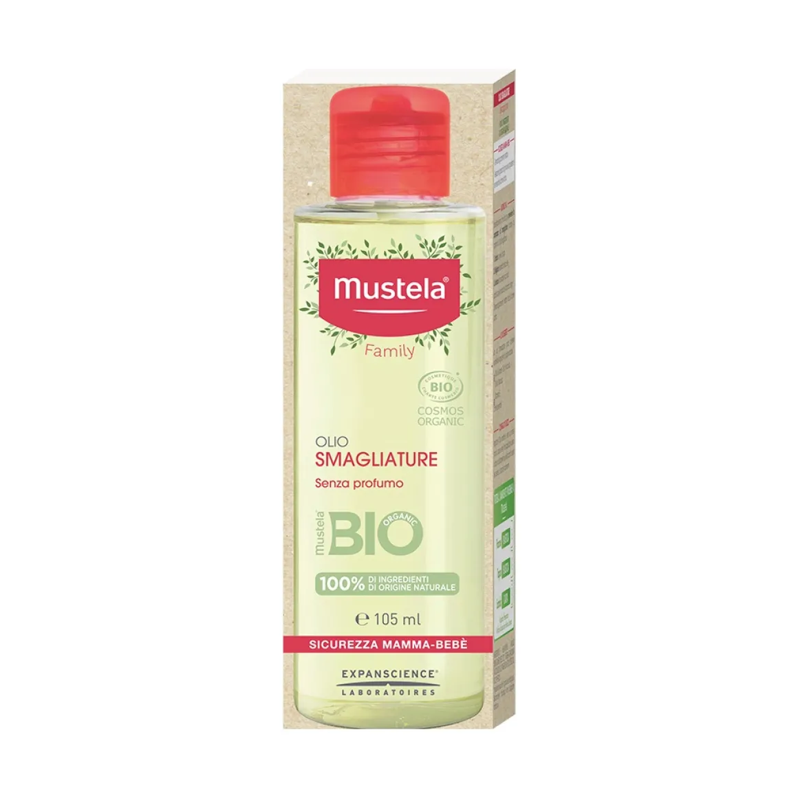 Mustela- olio smagliature bio 105ml