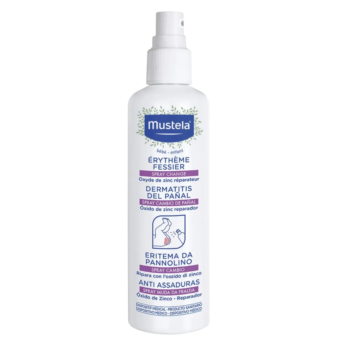 Mustela spray cambio 75ml