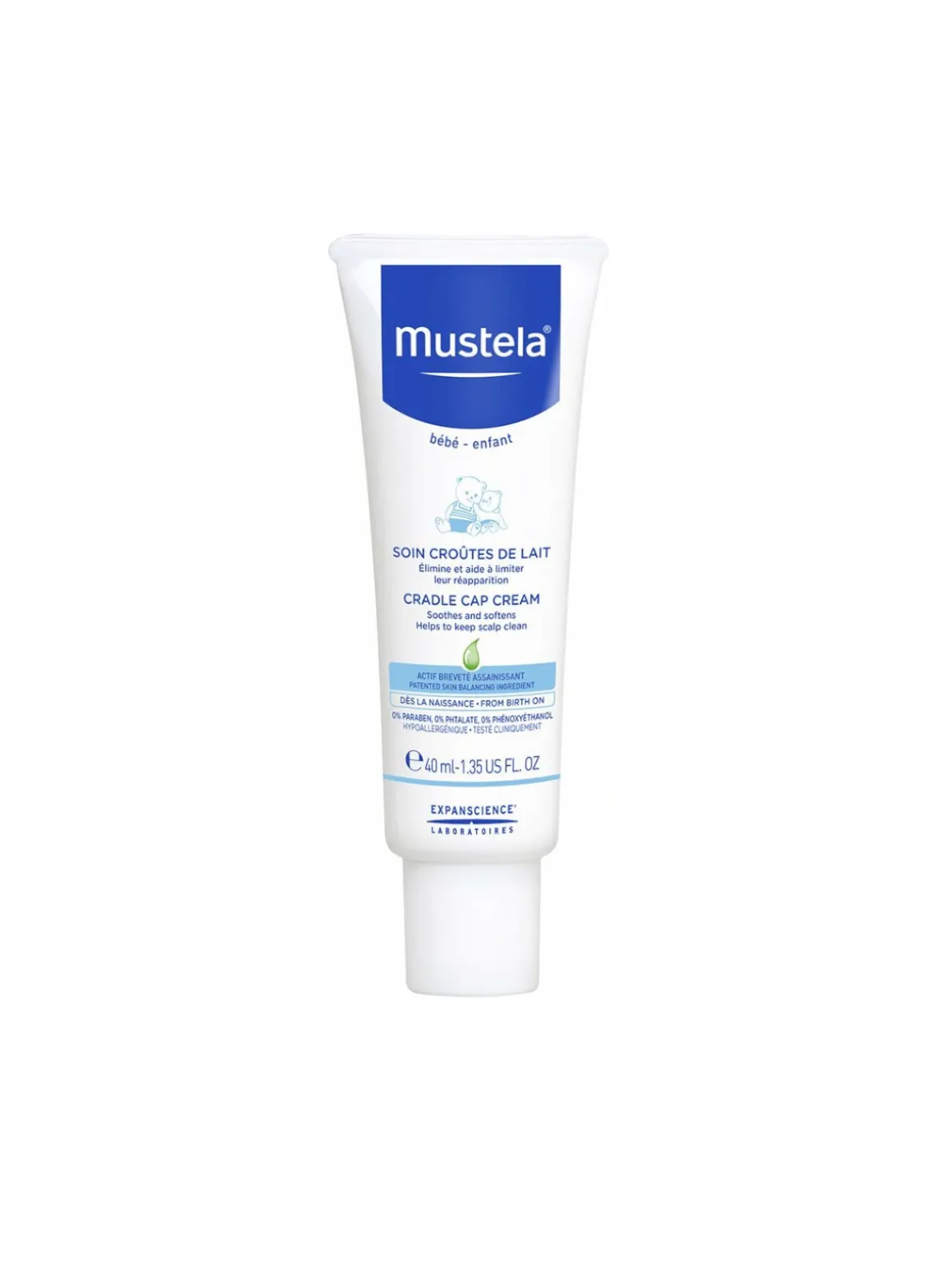 Mustela trattamento crosta lattea 40ml