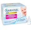 Narhinel ricambi per aspiratore nasale per neonati e bambini con filtro assorbente per trattenere il muco, usa e getta, soft 20+10
