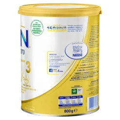 Nestlé nan supremepro 3, da 12 mesi. latte di crescita in polvere, latta da 800g