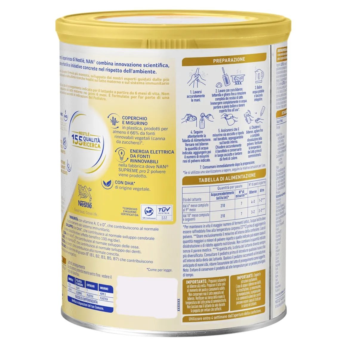 Nestle’ – latte nan supremepro 2 polvere