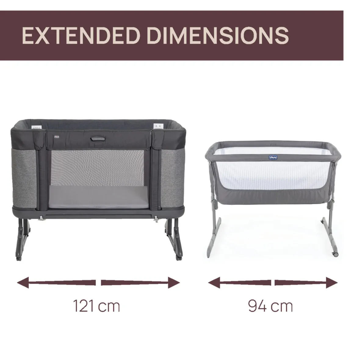 Next2me forever lettino cosleeping rice – chicco