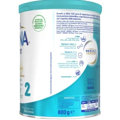 Nidina optipro 2 da 6 mesi, latte di proseguimento in polvere, latta da 800g – nestlé