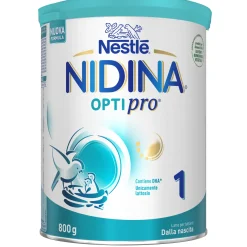 Nidina optipro 1 dalla nascita latte per lattanti in polvere 800g – nestlé