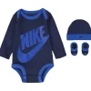 Nike set regalo body ml +cappello + babbucccia boy