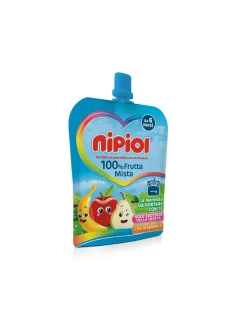 Nipiol – pouches frutta mista 85 gr
