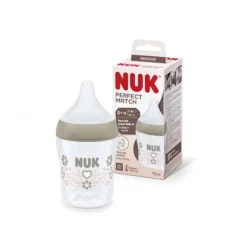 Nuk biberon perfect match pp150ml silicone tg s heart (bambina)