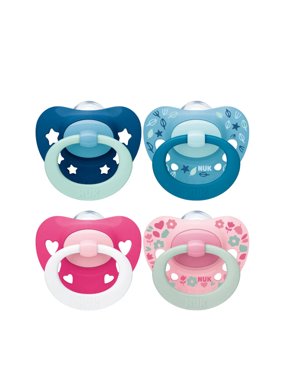 Nuk – succhietto signature silicone 18-36 2pz