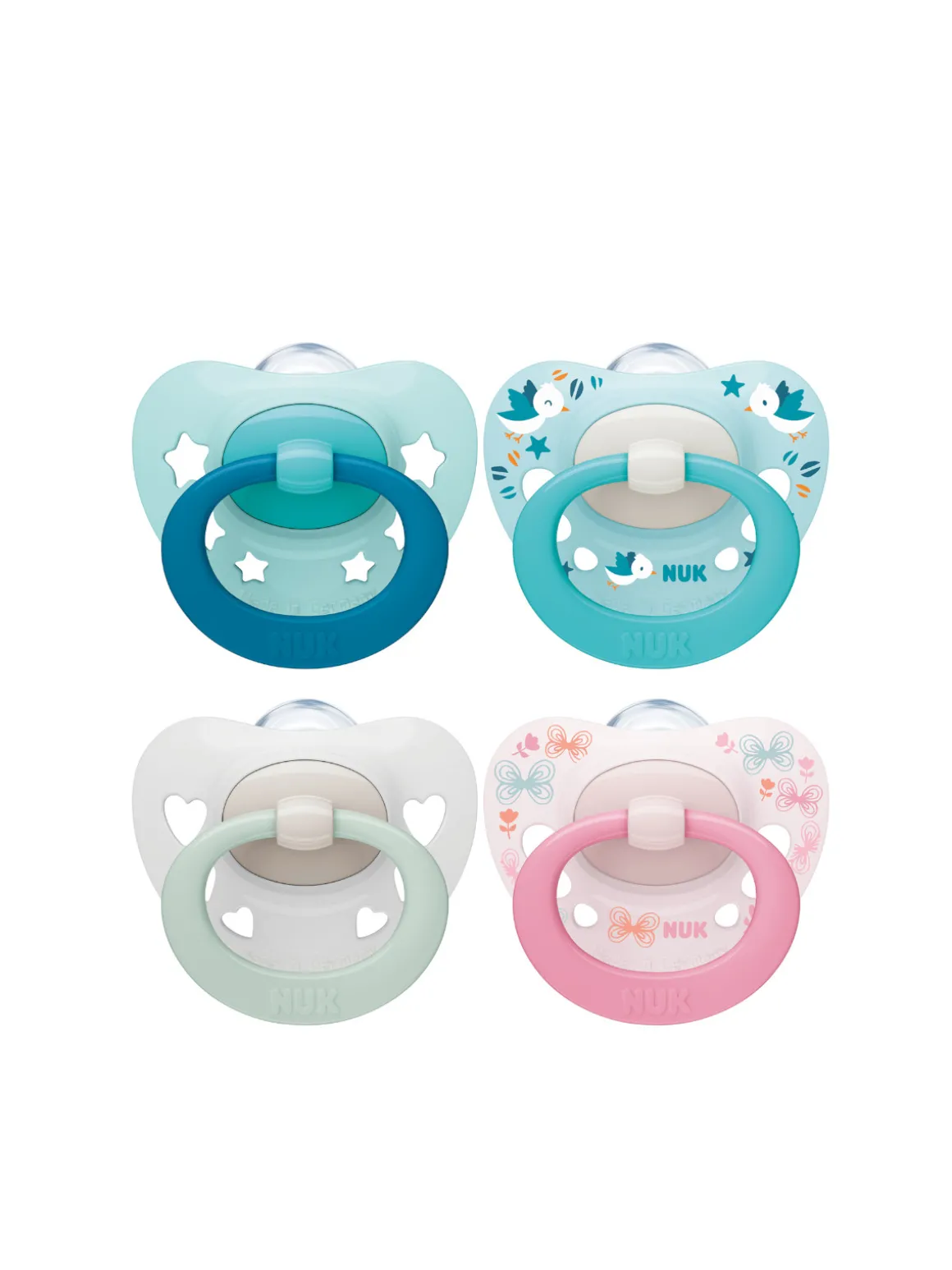 Nuk – succhietto signature silicone 0-6 2pz