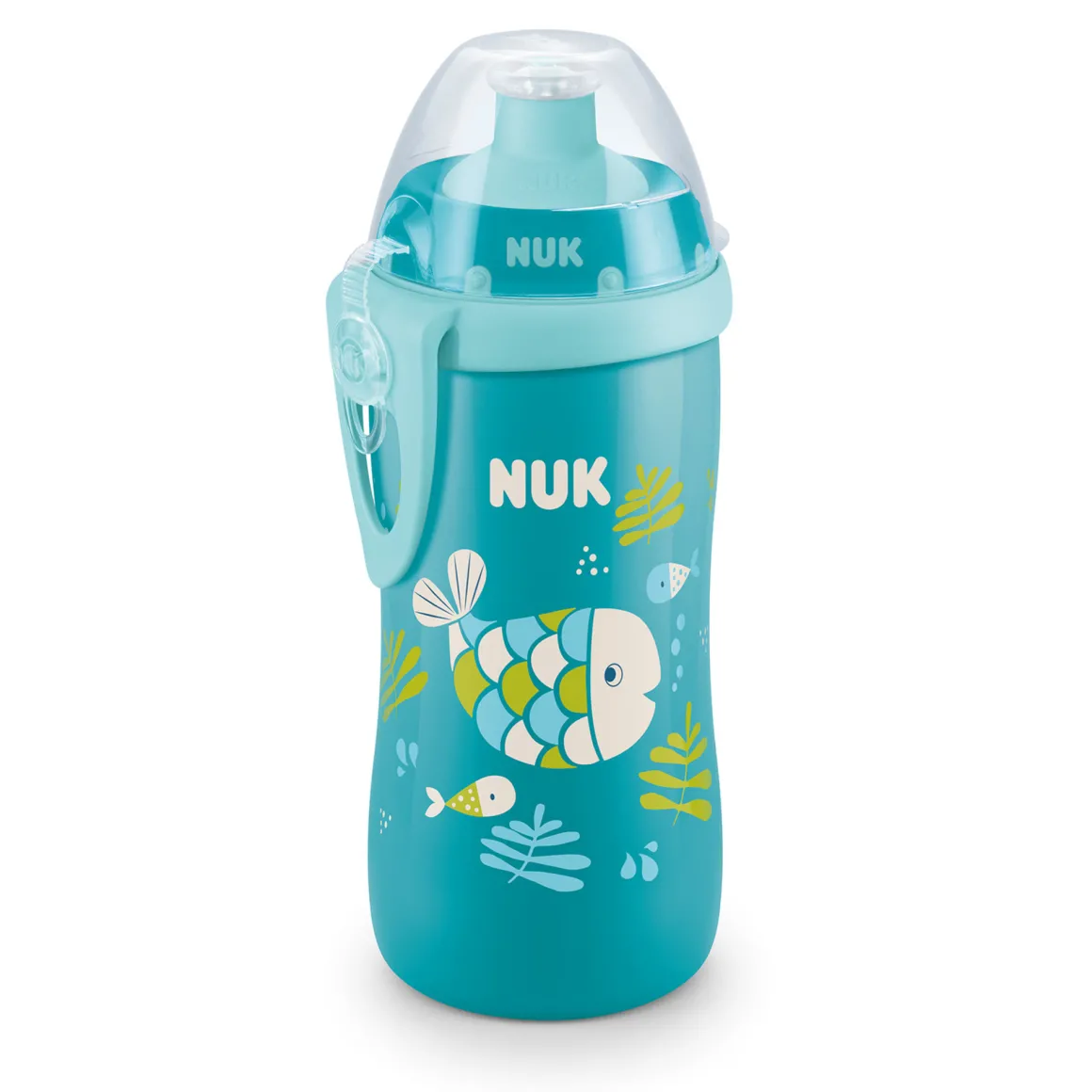 Nuk junior cup 300 ml con effetto camaleonte 18+ mesi