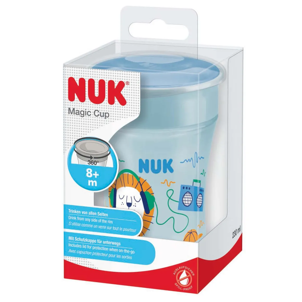 Nuk tazza magic cup 230ml_ leone