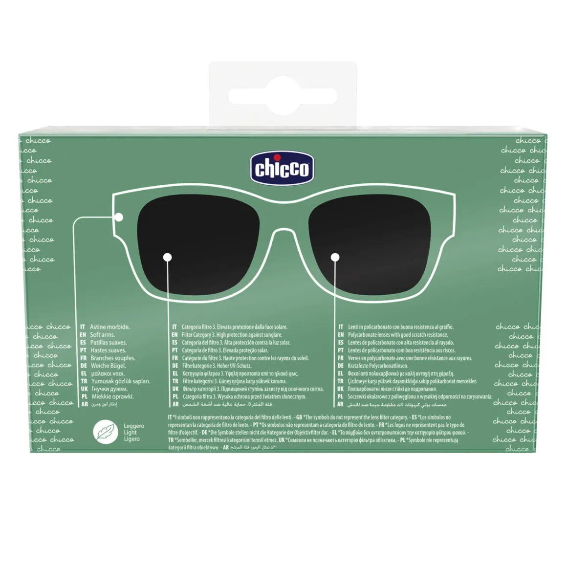 Occhiale da sole 12m+ verde – chicco