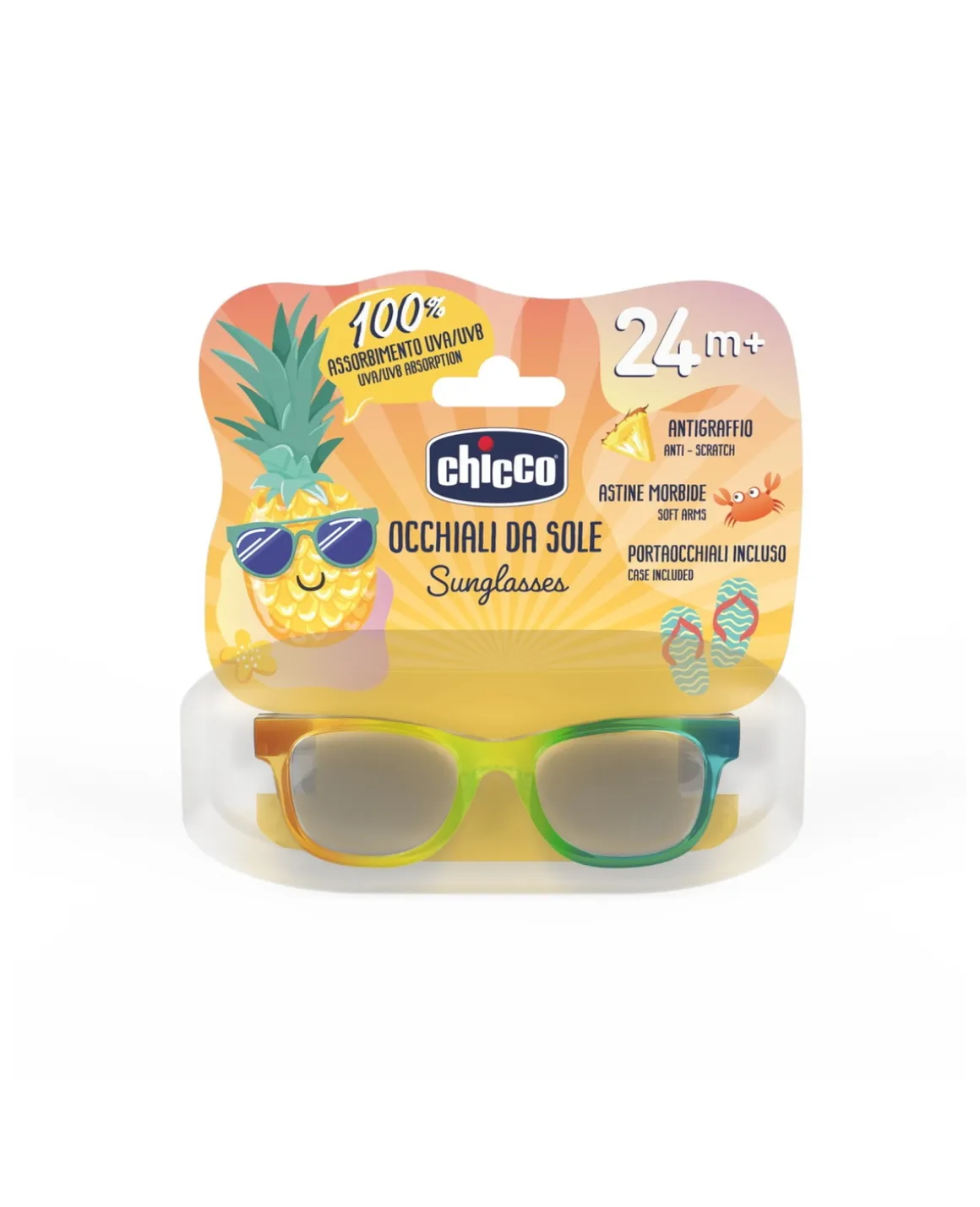 Occhiali 24m+ girl trasparente