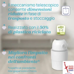 Odour off mangiapannolini telescopico – chicco