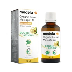 Olio bio per massaggio seno 50 ml – medela