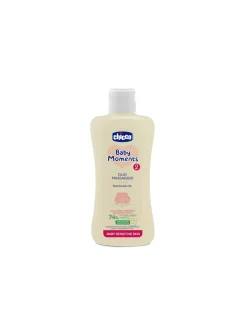 Olio massaggio baby moments chicco sensitive skin