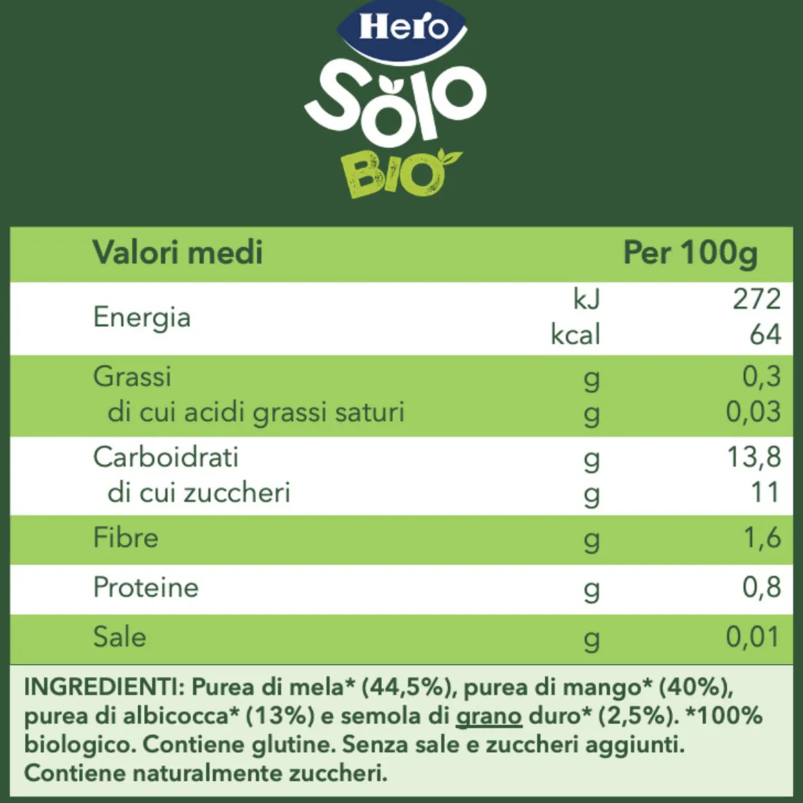 Omo mela mango 120g | hero