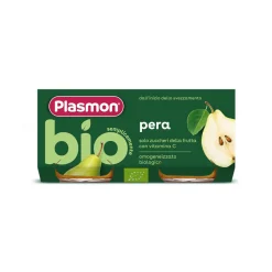 Omogeneizzato di pera bio – 2 x 80 gr – plasmon