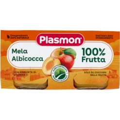 Omogeneizzato mela albicocca 2 x 80 g – plasmon