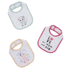 Pack 3 bavaglini bimba stampati