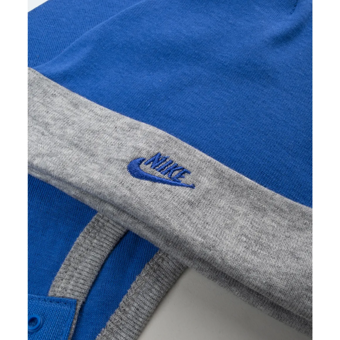 Pack 3 pezzi nike neonato grigio/blu